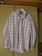 Goedkoop katoenen geruit overhemd SUITSUPPLY mt 41 L, Ophalen of Verzenden, Halswijdte 41/42 (L), Roze, Gedragen