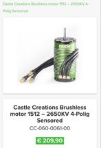 Castle creations motor 1512 2650kv nieuw., Hobby en Vrije tijd, Nieuw, Ophalen of Verzenden