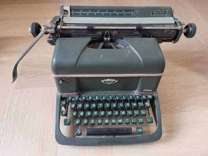 Halda Typemachine, Diversen, Typemachines, Ophalen