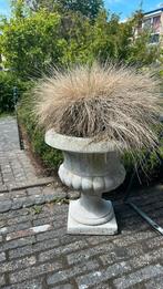 Vaas met sokkel, Tuin en Terras, Ophalen of Verzenden, Zo goed als nieuw