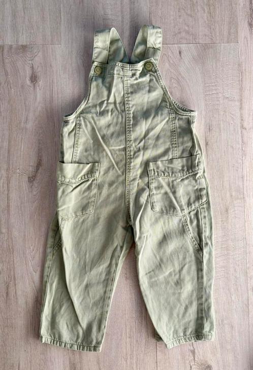 Zara leuke tuinbroek mintgroen saloppete groen overall 92, Kinderen en Baby's, Kinderkleding | Maat 92, Zo goed als nieuw, Jongen of Meisje