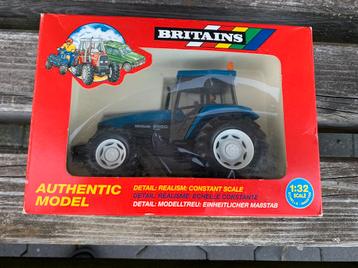 Britains New Holland 8560 en balenpers beschikbaar voor biedingen