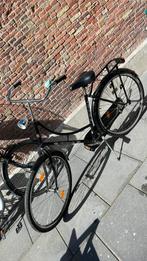 Run & Bike Old Dutch damesfiets – Zwart – Goede staat, Fietsen en Brommers, Ophalen, Run & Bike, 50 tot 53 cm, Handrem