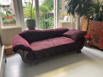 Art Deco bankje sofa (jaren 20/30) beschikbaar voor biedingen