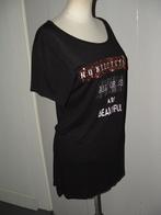 Geisha 82550-23 shirt top maat 36 / S pailletten no envy, Geisha, Zwart, Ophalen of Verzenden, Zo goed als nieuw