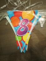 Vlaggenlijn 8 jaar, Ophalen of Verzenden, Zo goed als nieuw, Versiering, Verjaardag