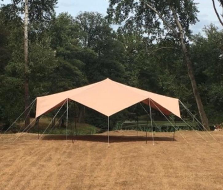 De Waard Tent - Klassieke kwaliteit!, stretchtent, te huur, Tuin en Terras, Partytenten, Gebruikt, Overige typen, 2 meter of meer