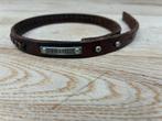 Fossil heren armband leer, Sieraden, Tassen en Uiterlijk, Armbanden, Ophalen of Verzenden, Zo goed als nieuw, Bruin, Leer