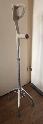 Moretti vierpoot loopstok met onderarmkruk ondersteuning, Ophalen, Verstelbaar, Nieuw