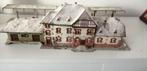 H0 modelspoor huisjes ca 40 pcs, Hobby en Vrije tijd, Modeltreinen | H0, Gebruikt, Gelijkstroom of Wisselstroom, Brug, Tunnel of Gebouw