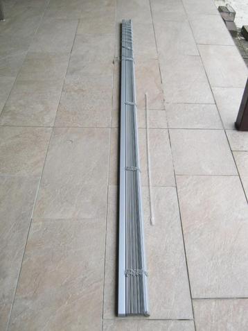 horizontale jaloezie, aluminiumkleur, H 163 cm, B 238,5 cm beschikbaar voor biedingen
