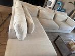 Leen Bakker Chelsea Hoekbank - Crèmewit Bouclé, Huis en Inrichting, Banken | Bankstellen, Ophalen, 100 tot 125 cm, Hoekbank, 300 cm of meer