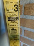 Inbraak beveiliging secu strip, Ophalen, Nieuw, IJzer, Overige typen