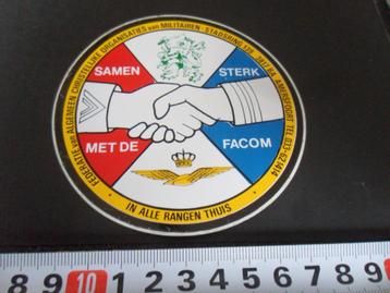 sticker Leger Samen sterk met de FACOM *  beschikbaar voor biedingen