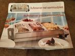 Buffetserver met warmhoudplaat  ( Nieuw ), Ophalen of Verzenden, Nieuw