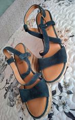Sleehak schoenen maat 39 ,nieuw, Blauw, Nieuw, 5th Avenue, Sandalen of Muiltjes