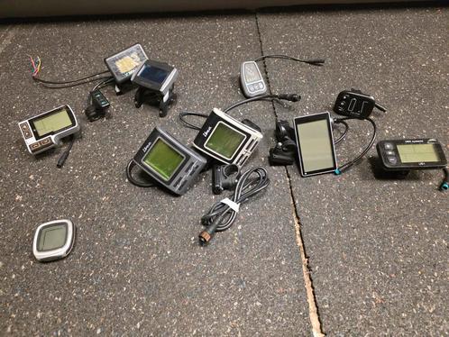 Diverse merken ebike displays, Fietsen en Brommers, Fietsaccessoires | Fietscomputers, Zo goed als nieuw, Ophalen of Verzenden