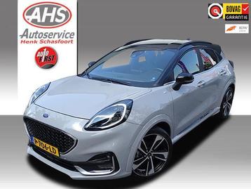 Ford Puma 1.0 EcoBoost Hybrid ST-Line Vignale zwart leer beschikbaar voor biedingen