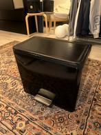 EKO Prullenbak met 2 Vakken - 30 liter, Ophalen, Kunststof, Gebruikt, Met pedaal