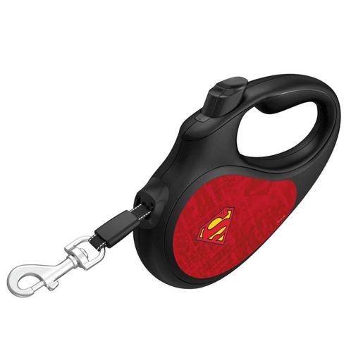WAUDOG Rollijn / Hondenlijn Superman Logo Red XS 3 m -35%!!!, Dieren en Toebehoren, Hondenriemen, Nieuw, Hondenriem, Ophalen of Verzenden