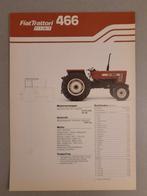 Tractor folder Fiat 466 trattori, Folder, Ophalen of Verzenden, Zo goed als nieuw