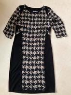ZGAN pied de poule zwart beige jurkje van Geisha maat L (40), Kleding | Dames, Maat 38/40 (M), Overige kleuren, Geisha, Ophalen of Verzenden