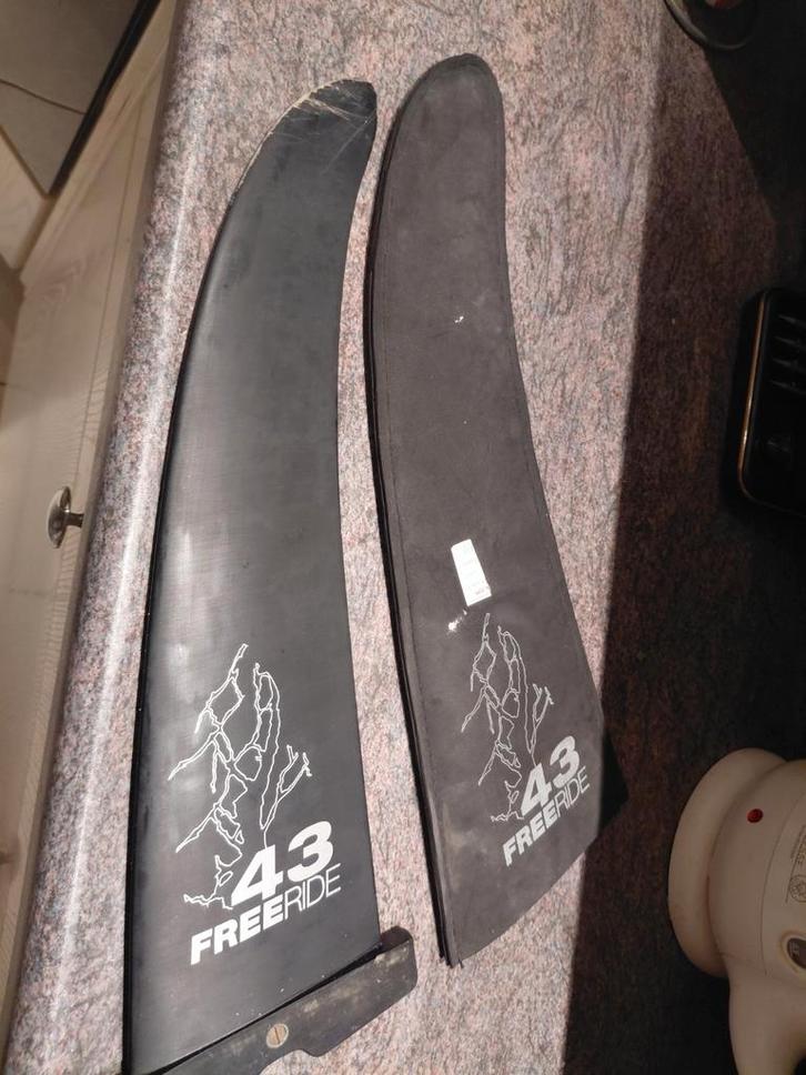 Powerbox Vin 43cm Freeride, Watersport en Boten, Windsurfen, Gebruikt, Overige typen, Met vin(nen), Ophalen of Verzenden