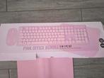 Nieuw 3in1 keybord toetsenbord met muis roze, Toetsenbord en muis-set, Nieuw, Ophalen of Verzenden, Qwerty