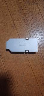 Gamecube port 1 cover silver, Ophalen of Verzenden, Zo goed als nieuw, Zilver, Met 1 controller