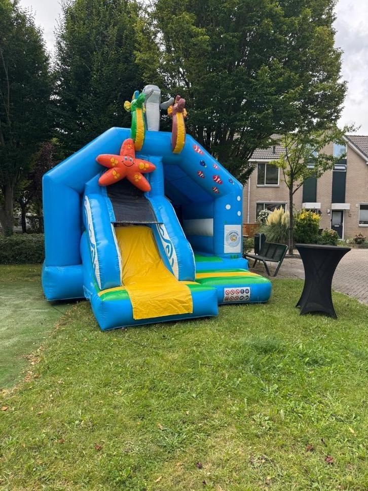 Springkussen verhuur, luchtkussen huren voor kinderen, Hobby en Vrije tijd, Feestartikelen | Verhuur, Zo goed als nieuw, Verjaardag