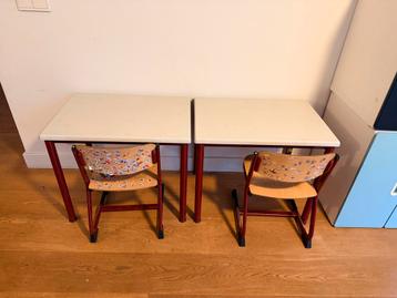 2 Leerling Setjes - Tafel & Stoel beschikbaar voor biedingen