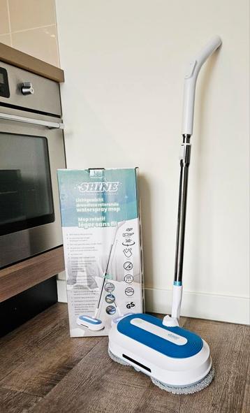 Shine oplaadbare elektrische mop, met spray functie  beschikbaar voor biedingen