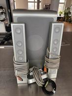 Altec Lansing audio systeem, zilver, subwoofer, Ophalen of Verzenden, Zo goed als nieuw