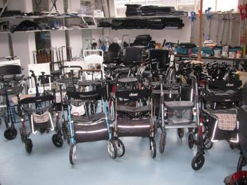 Voor een rollator groot of klein moet je bij Harry Hek zijn  beschikbaar voor biedingen