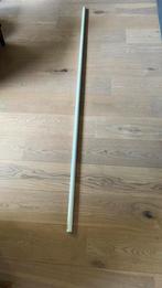 HUGAD Witte uitschuifbare gordijnroede,  210-385 cm, Huis en Inrichting, Ophalen, Minder dan 50 cm, Gebruikt, 200 cm of meer