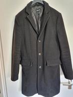 Heren winterjas zwart (maat L)., Kleding | Heren, Jassen | Winter, Ophalen of Verzenden, Zo goed als nieuw, Zwart