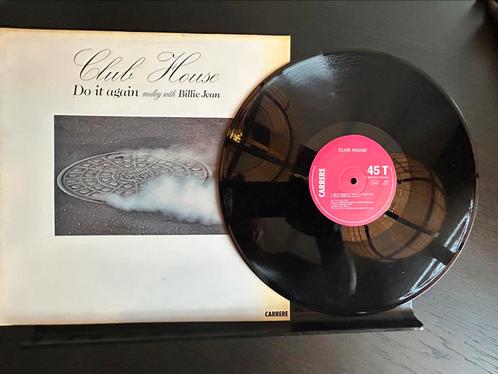 Club House - Do It Again Billie Jean 12” ( Chris ), Cd's en Dvd's, Vinyl | Dance en House, Zo goed als nieuw, Disco, 12 inch, Ophalen of Verzenden