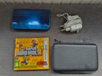 New Nintendo 3ds xl + 1 game, Spelcomputers en Games, Met games, Blauw, 3DS XL, Ophalen of Verzenden