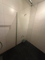 Douchewand glas, Ophalen, Gebruikt, Met douche
