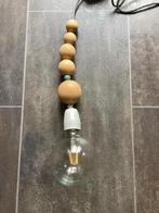 Lamp met houten kralen - kinderkamer, Ophalen of Verzenden, Zo goed als nieuw, Lamp
