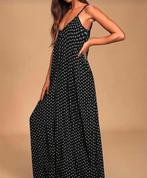 Maxi jurk zomer, Maat 38/40 (M), Zwart, Nieuw, Ophalen of Verzenden