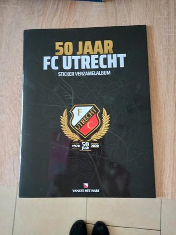 50 jaar Fc Utrecht sticker verzamelalbum compleet beschikbaar voor biedingen