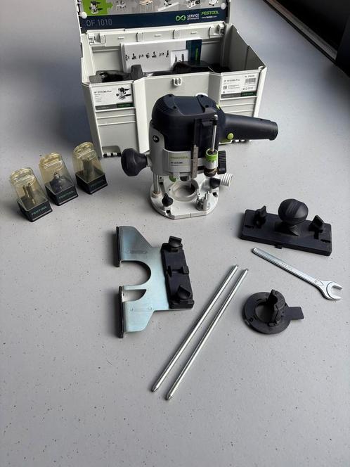 Festool OF 1010 EBQ-plus Bovenfrees, Doe-het-zelf en Verbouw, Gereedschap | Freesmachines, Zo goed als nieuw, Elektrisch, Bovenfrees