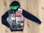 Stoer Amerikaans vest met rits capuchon Amerika 152 158, Gebruikt, Trui of Vest, Coleboy, Ophalen of Verzenden