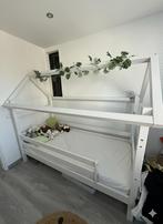 Flexworld Bed met uitvalbeveiliging + dakframe + matras, 85 tot 100 cm, Ophalen of Verzenden, Zo goed als nieuw, Matras