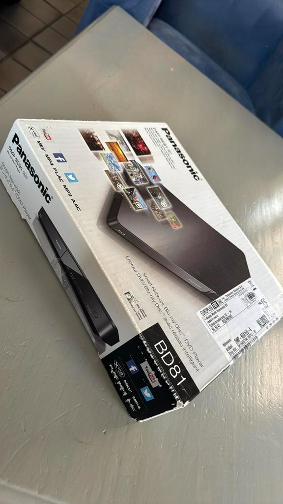 Panasonic DMP-BD81EG nieuw, Audio, Tv en Foto, Dvd-spelers, Nieuw, Panasonic, Ophalen of Verzenden