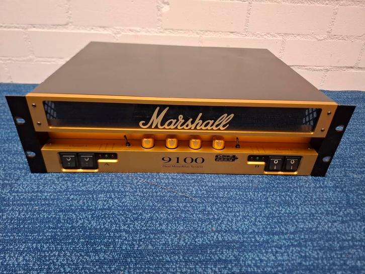 Marshall 9100 2x50W buizenamp i.z.g.s., Muziek en Instrumenten, Versterkers | Bas en Gitaar, Zo goed als nieuw, Gitaar, 50 tot 100 watt