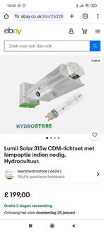 Kweeklamp 315 watt lumi solar (soort gavita), Ophalen of Verzenden, Zo goed als nieuw