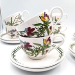 2 mooie kop en schotels Botanic Garden Portmeirion, Ophalen of Verzenden, Zo goed als nieuw, Overige stijlen, Kop(pen) en/of Schotel(s)