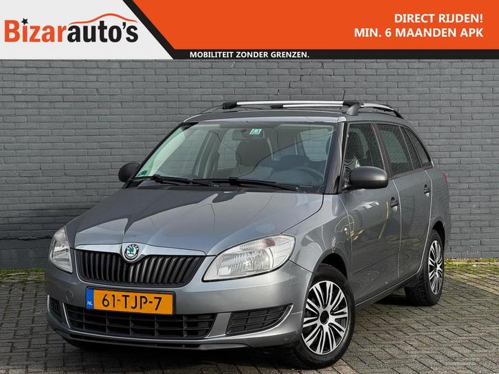 Skoda Fabia Combi 1.2-12V Fresh - Airco - Trekhaak -, Auto's, Skoda, Bedrijf, Te koop, Fabia, ABS, Airbags, Airconditioning, Alarm